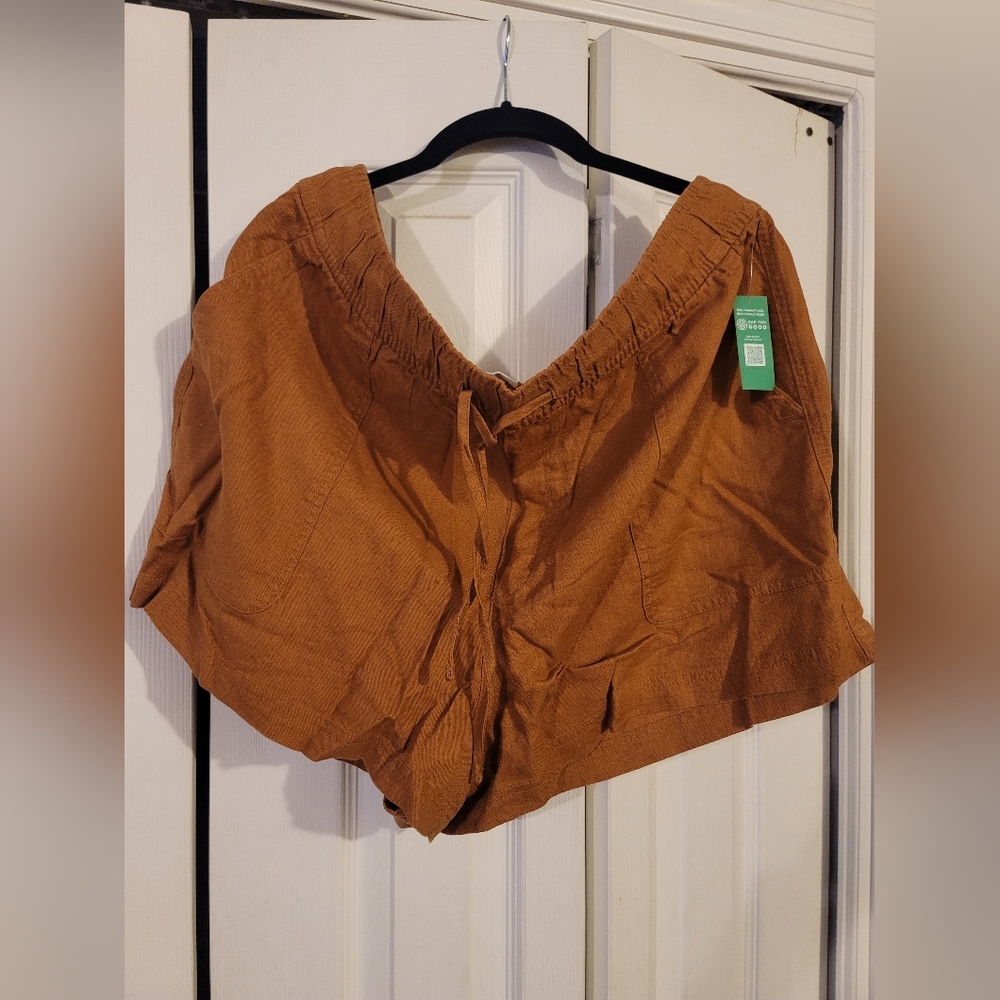 Gap 3.5 inch High Rise Pull-on Utility Shorts Size XL New with Tags